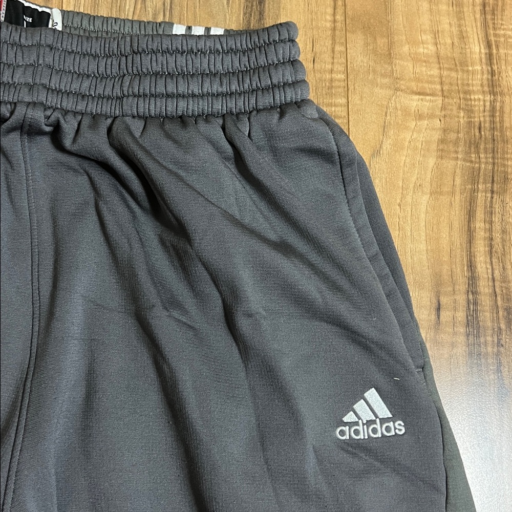 Adidas Track Fleece Pants With Oklahoma City Thunder logo and ClimaWarm Sz L - Picture 4 of 12